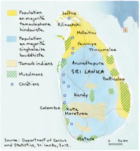 Lire la suite à propos de l’article LES TENSIONS ENTRE LE SRI LANKA ET LE CINGALAIS